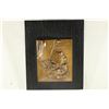 Image 1 : BEETHOVEN BRONZE 2'' X 2 1/2'' PLAQUE ON EASEL