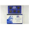 Image 2 : 2004 US 50 STATE QUARTERS PROOF SET WITH BOX