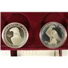 Image 2 : 1983/84 US OLYMPICS 2 COIN PROOF SILVER DOLLAR
