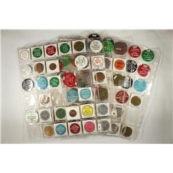 96 ASSORTED MOSTLY NUMISMATIC RELATED TOKENS