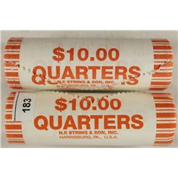 2-$10 ROLLS OF 2009 DISTRICT OF COLUMBIA AND