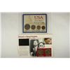 Image 1 : 2 US COIN SETS 4 MOST FAMOUS COINS AND KENNEDY