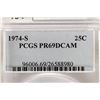 Image 3 : 1974-S WASHINGTON QUARTER PCGS PR69 DCAM