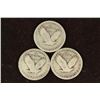 Image 2 : 1925, 1927 & 1929 STANDING LIBERTY QUARTERS