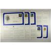 Image 2 : 5 ASSORTED 1ST DAY ISSUE ENVELOPES WITH STAMPS
