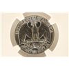 Image 2 : 1961 WASHINGTON SILVER QUARTER NGC PF68