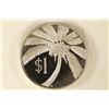 Image 1 : 1974 WESTERN SAMOA $1 SILVER PROOF .9263 OZ. ASW
