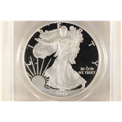 2010-W AMERICAN SILVER EAGLE PCGS PR70 DCAM
