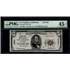 Image 1 : 1929 $5 Los Angeles National Bank Note PMG 45EPQ