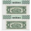 Image 4 : 1963 $2 Legal Tender Notes 5 Consecutive Notes