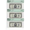 Image 1 : 1953A $5 Silver Certificates PCGS  10 Consecutive Notes