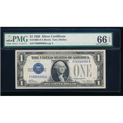 1928 $1 Silver Certificate PMG 66EPQ