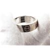 Image 3 : Cartier Rhodium-Plated 18K White Gold LOVE Ring 48