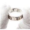 Image 4 : Cartier Rhodium-Plated 18K White Gold LOVE Ring 48
