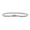 Image 2 : 8.99 ctw Diamond Bracelet - 14KT White Gold