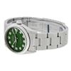 Image 3 : Rolex Womens Midsize 31mm 18K Gold Bezel Green Diamond Stainless Steel Datejust