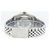 Image 6 : Rolex Mens Stainless Steel Silver Diamond Datejust Wristwatch