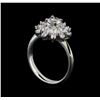 Image 4 : 1.27 ctw Diamond Ring - 14KT White Gold