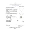 Image 3 : 0.64 ctw Diamond and Pearl Pendant & Chain - 14KT White Gold