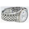 Image 4 : Rolex Mens Stainless Steel Mother Of Pearl Diamond Lugs 36MM Datejust Wristwatch