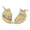 Image 2 : Mizpah Coin Pendant - 14KT Yellow Gold