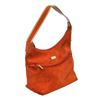 Image 2 : Gucci Orange Suede Leather Trim Shoulder Bag