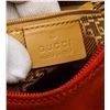 Image 6 : Gucci Orange Suede Leather Trim Shoulder Bag