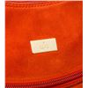 Image 8 : Gucci Orange Suede Leather Trim Shoulder Bag