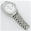 Image 7 : Rolex Mens Stainless Steel Mother Of Pearl Diamond 36MM Datejust Wristwatch With