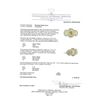 Image 5 : EGL USA Cert 8.66 ctw Fancy Yellow Diamond Ring - Platinum