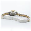 Image 9 : Rolex Ladies 2 Tone 18K Gold Diamond Bezel MOP String Datejust Wristwatch