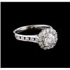 Image 1 : 1.49 ctw Diamond Ring - 14KT White Gold
