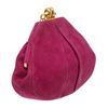 Image 1 : Chanel Vintage Purple Suede Frame Bag