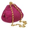 Image 3 : Chanel Vintage Purple Suede Frame Bag