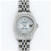 Image 3 : Rolex Ladies Stainless Steel 26MM MOP Diamond Lugs Datejust Wristwatch