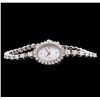 Image 1 : Tourneau 14KT White Gold Diamond Ladies Watch