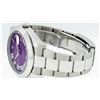 Image 8 : Rolex Mens SS 41MM Purple Roman Diamond Datejust 2 Oyster Band Wristwatch With B