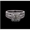 Image 2 : 1.44 ctw Diamond Ring - 14KT White Gold