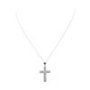 Image 2 : 1.32 ctw Diamond Pendant And Chain - 14KT White Gold