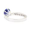 Image 3 : 1.55 ctw Sapphire And Diamond Ring - Platinum