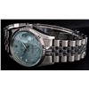 Image 3 : Rolex Mens Stainless Steel Ice Blue Diamond Datejust Wristwatch
