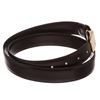 Image 2 : Dunhill Black Leather Gold Buckle Belt