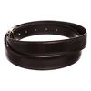 Image 5 : Dunhill Black Leather Gold Buckle Belt