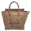 Image 1 : Celine Beige Suede Leather Mini Luggage Tote Bag