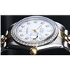 Image 9 : Rolex Mens 2 Tone 14K Mother Of Pearl Diamond 36MM Datejust Wristwatch