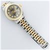 Image 7 : Rolex Ladies 2 Tone 14K Slate Grey Diamond 26MM Datejust Wristwatch