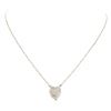 Image 2 : 0.5 ctw Diamond Necklace - 14KT White Gold
