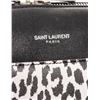 Image 7 : Saint Laurent YSL Black White Leather Classic Baby Duffle Bag