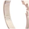 Image 5 : Hermes White Enamel Palladium-Plated Narrow Clic Clac H Bracelet PM