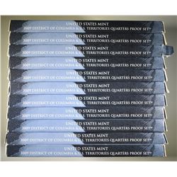 11-2009 D.C. & TERRITORIES PROOF QUARTER SETS